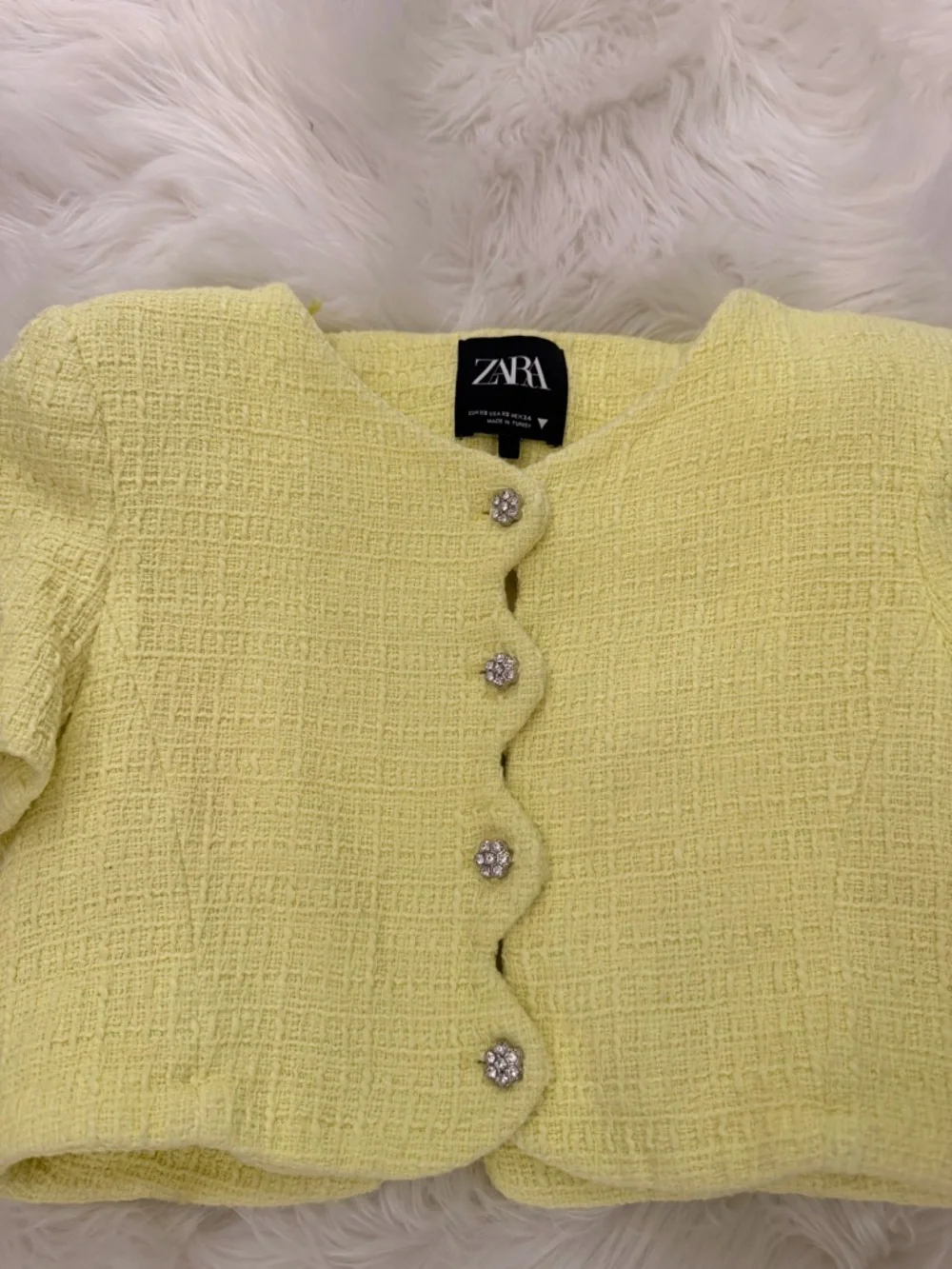Zara yellow 90s vibe top - Picture 2 of 4
